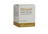 T 4/Eltroxin/Glaxo Welcome<BR>100mcg x 100 tabs